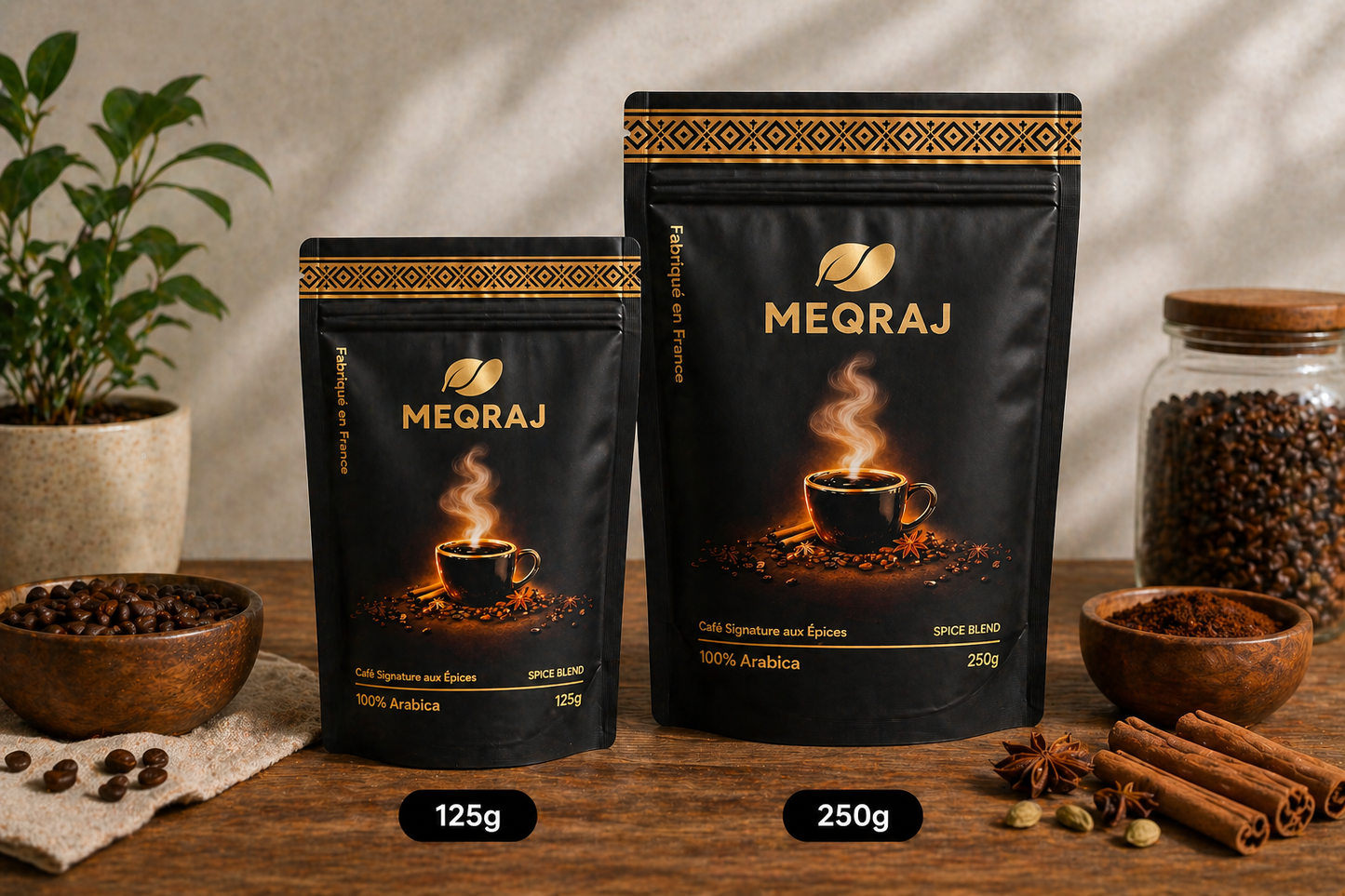 Café Signature aux Épices – MEQRAJ